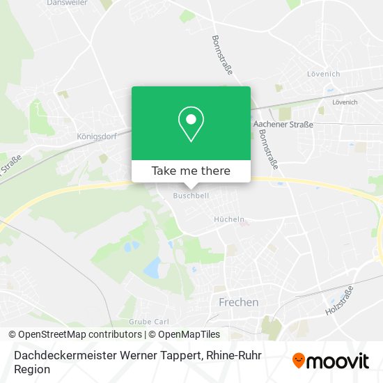 Dachdeckermeister Werner Tappert map