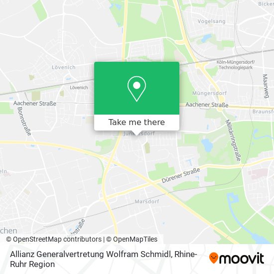 Allianz Generalvertretung Wolfram Schmidl map