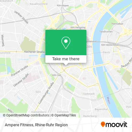 Карта Ampere Fitness