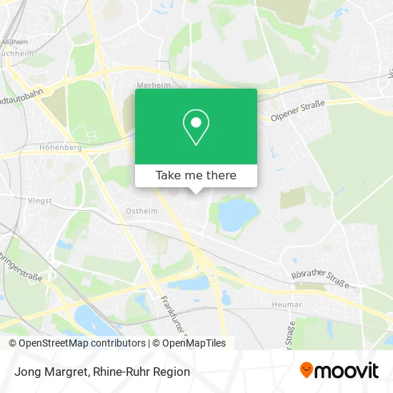 Карта Jong Margret