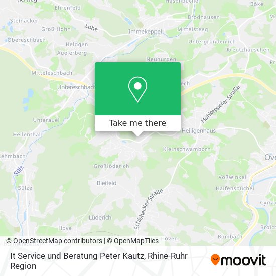 It Service und Beratung Peter Kautz map