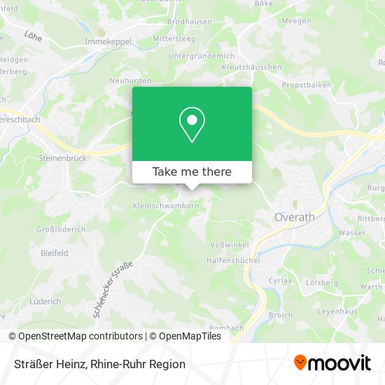 Sträßer Heinz map
