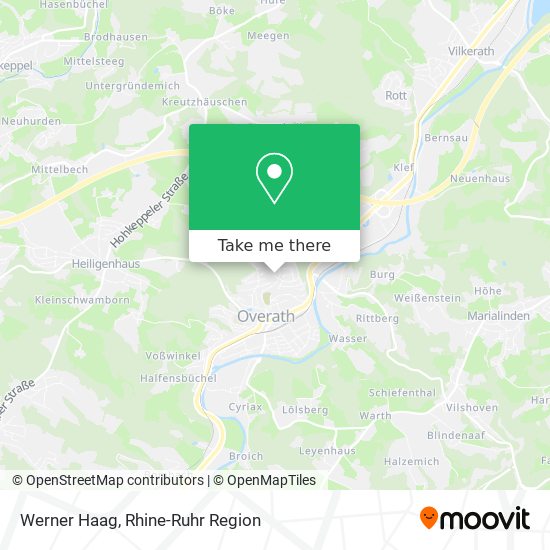 Werner Haag map