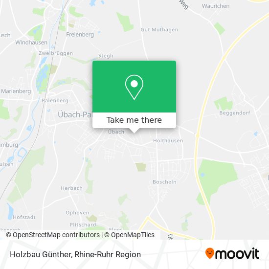 Holzbau Günther map