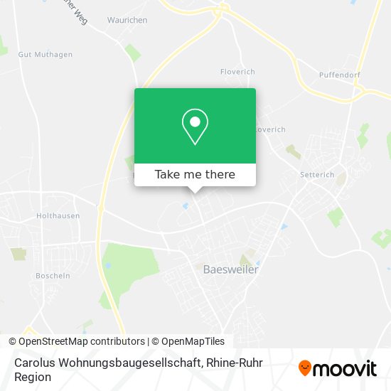 Carolus Wohnungsbaugesellschaft map