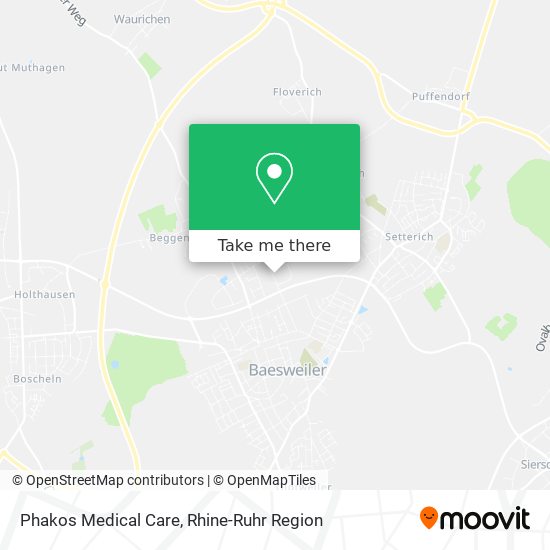 Phakos Medical Care map