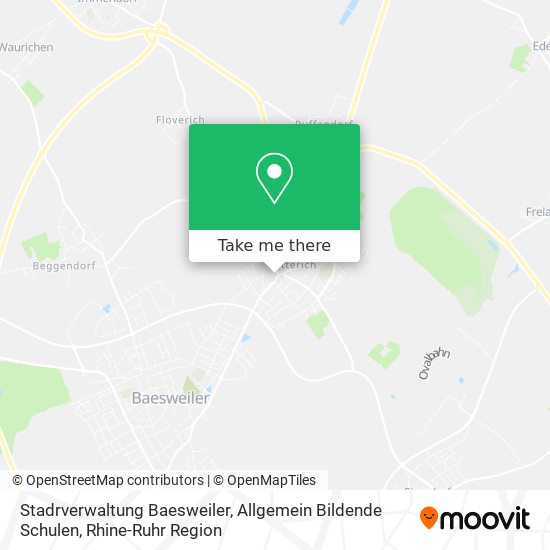 Stadrverwaltung Baesweiler, Allgemein Bildende Schulen map