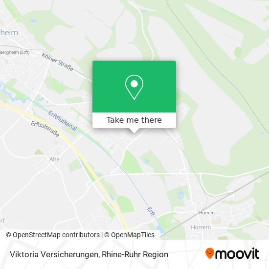 Viktoria Versicherungen map
