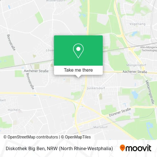 Карта Diskothek Big Ben