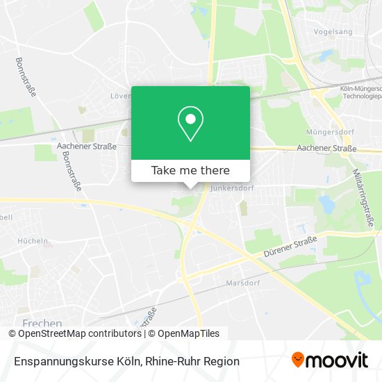 Enspannungskurse Köln map