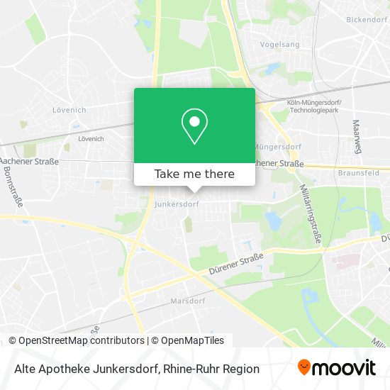 Alte Apotheke Junkersdorf map