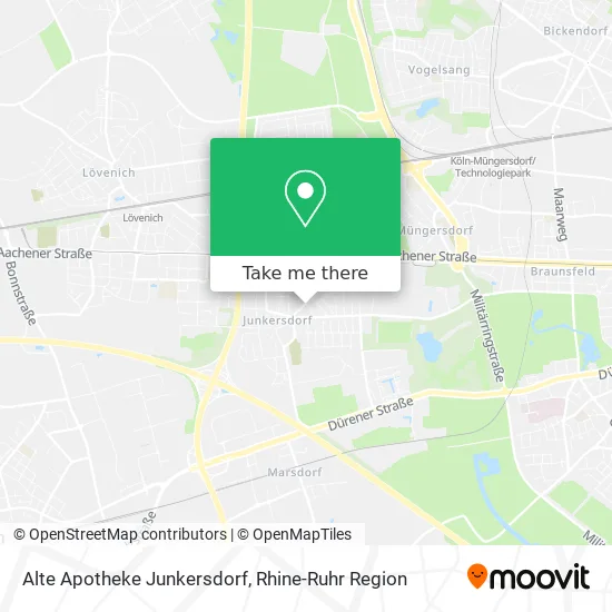 Alte Apotheke Junkersdorf map