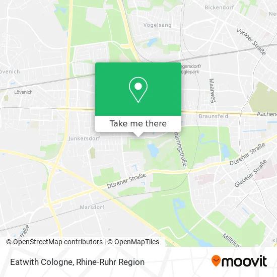 Карта Eatwith Cologne