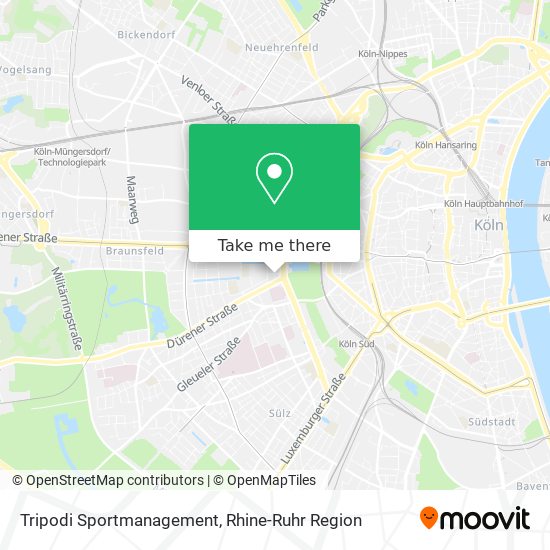 Карта Tripodi Sportmanagement