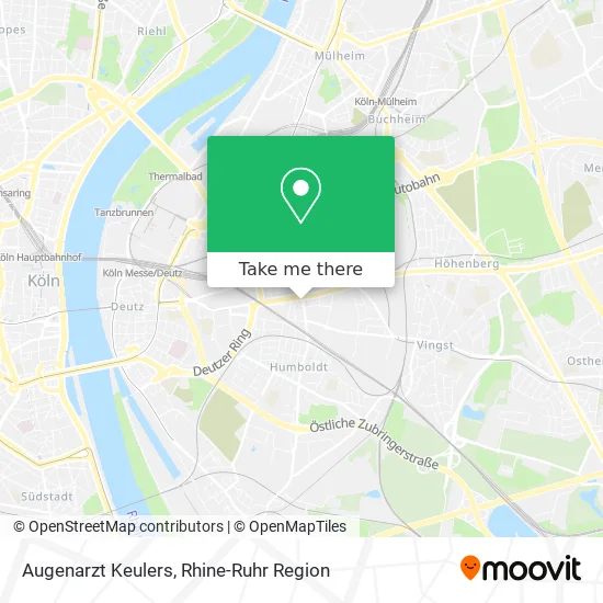 Карта Augenarzt Keulers