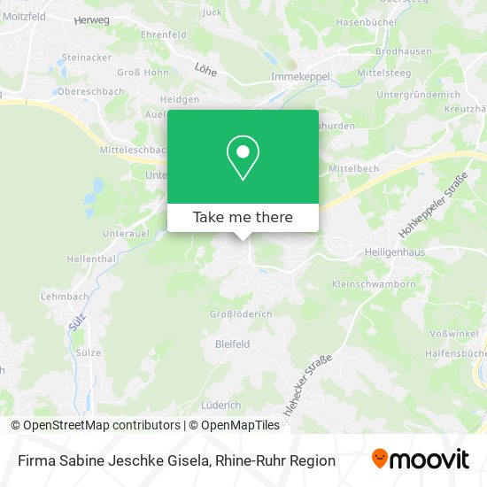Firma Sabine Jeschke Gisela map