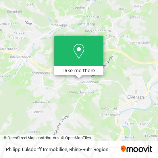 Карта Philipp Lülsdorff Immobilien