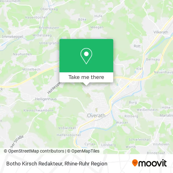 Карта Botho Kirsch Redakteur