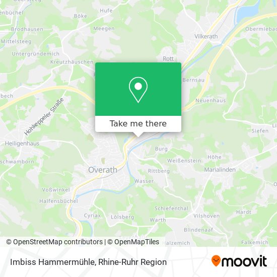 Imbiss Hammermühle map