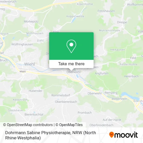Карта Dohrmann Sabine Physiotherapie