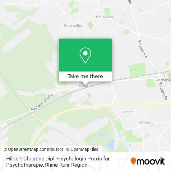 Hilbert Christine Dipl.-Psychologin Praxis für Psychotherapie map