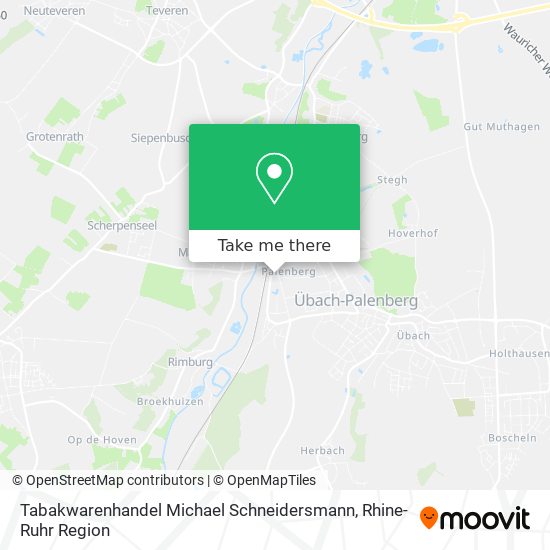 Tabakwarenhandel Michael Schneidersmann map