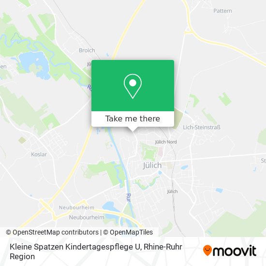 Kleine Spatzen Kindertagespflege U map