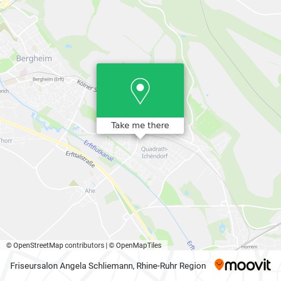Friseursalon Angela Schliemann map