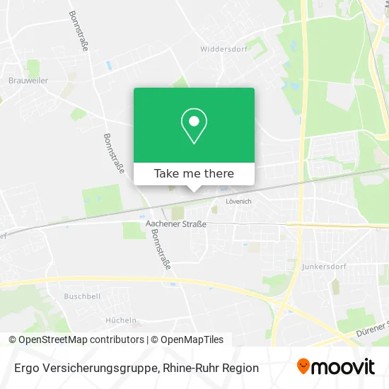 Карта Ergo Versicherungsgruppe