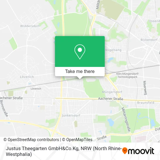 Justus Theegarten GmbH&Co.Kg map