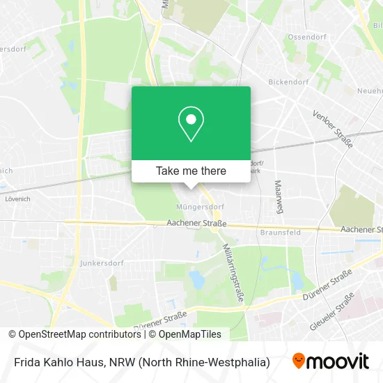 Карта Frida Kahlo Haus