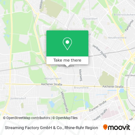 Streaming Factory GmbH & Co. map