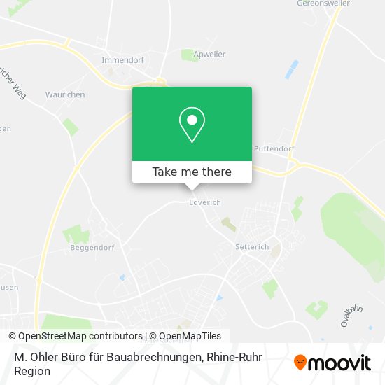 M. Ohler Büro für Bauabrechnungen map
