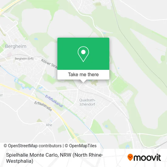 Карта Spielhalle Monte Carlo