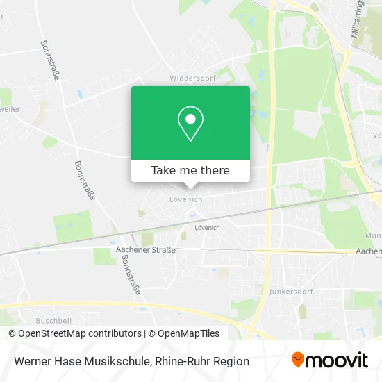 Карта Werner Hase Musikschule
