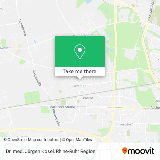 Dr. med. Jürgen Kosel map