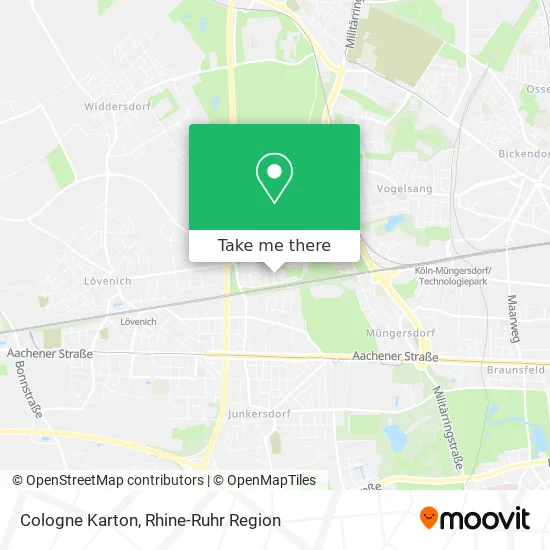 Карта Cologne Karton