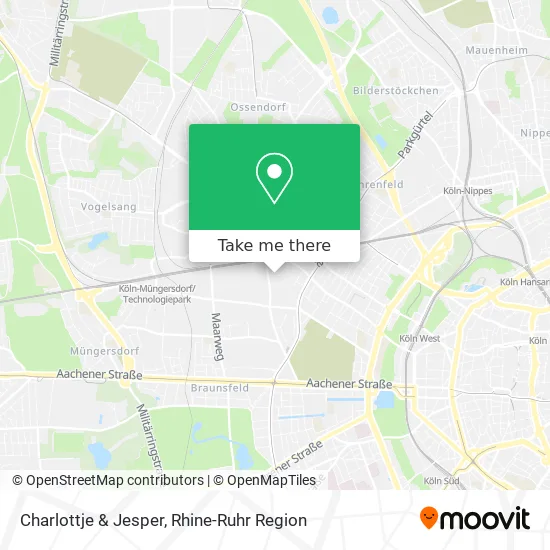 Карта Charlottje & Jesper