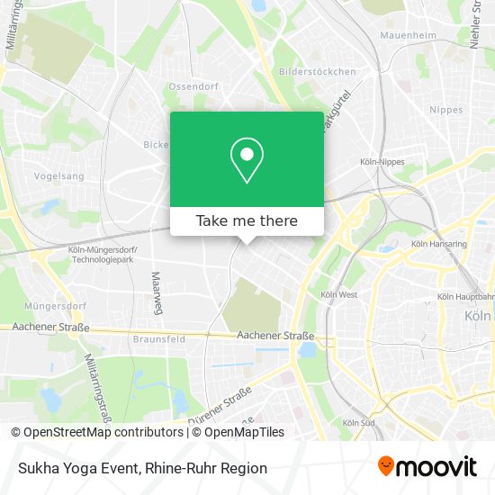 Sukha Yoga Event map