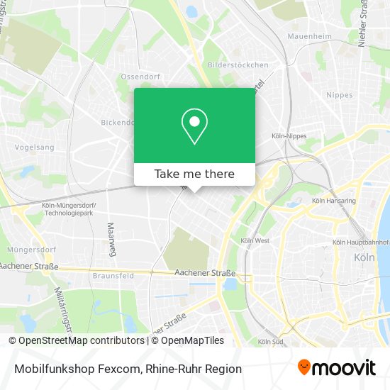 Mobilfunkshop Fexcom map