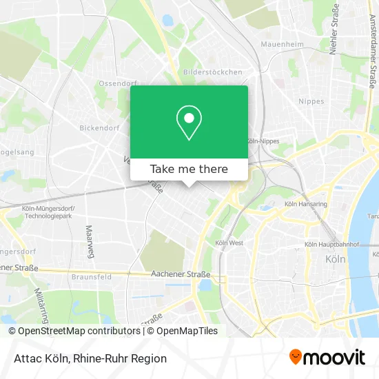 Карта Attac Köln