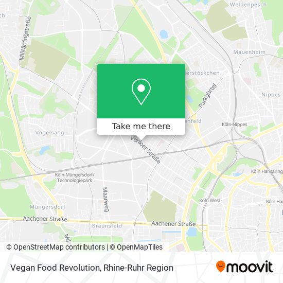 Vegan Food Revolution map