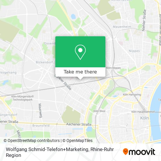 Wolfgang Schmid-Telefon+Marketing map