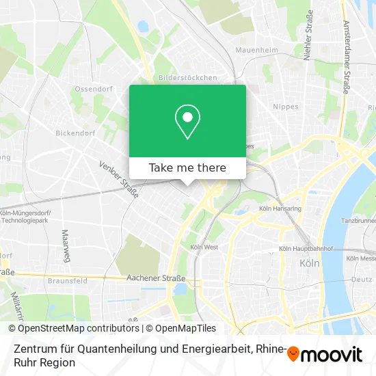 Карта Zentrum für Quantenheilung und Energiearbeit