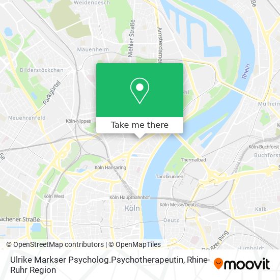 Ulrike Markser Psycholog.Psychotherapeutin map