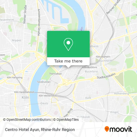 Карта Centro Hotel Ayun