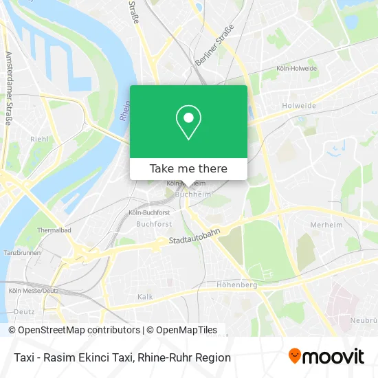 Карта Taxi - Rasim Ekinci Taxi