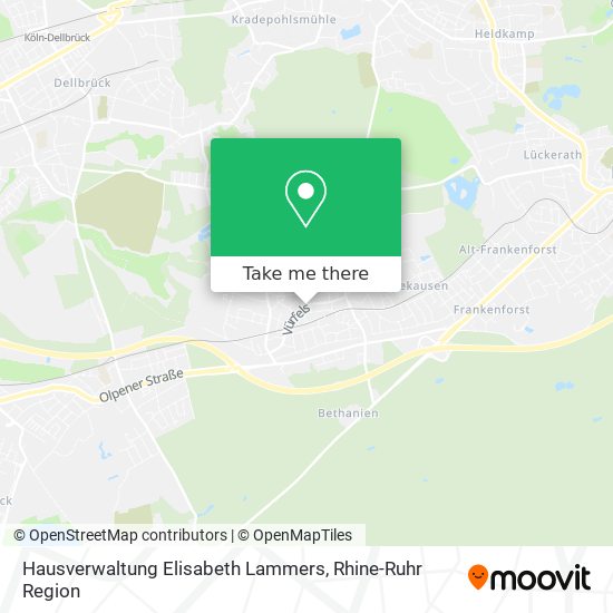 Hausverwaltung Elisabeth Lammers map