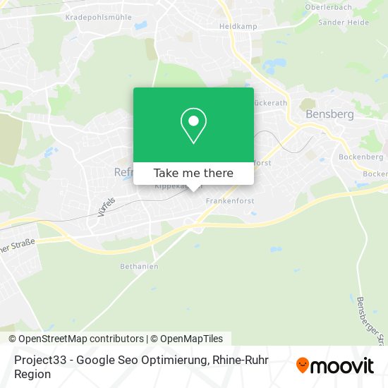 Project33 - Google Seo Optimierung map