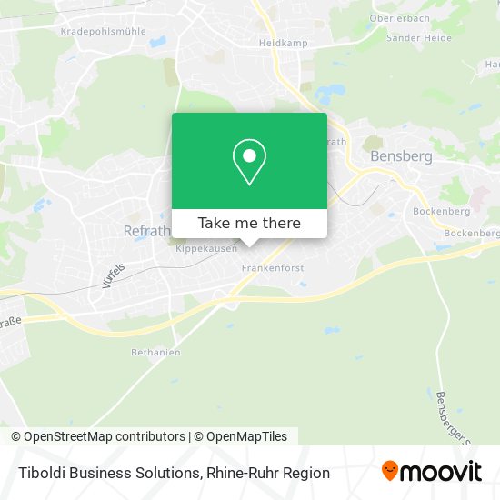 Tiboldi Business Solutions map